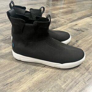 Vessi Weekend Chelsea Sneaker Boots Men's Size 9 ~WATERPROOF~Asphalt Black~